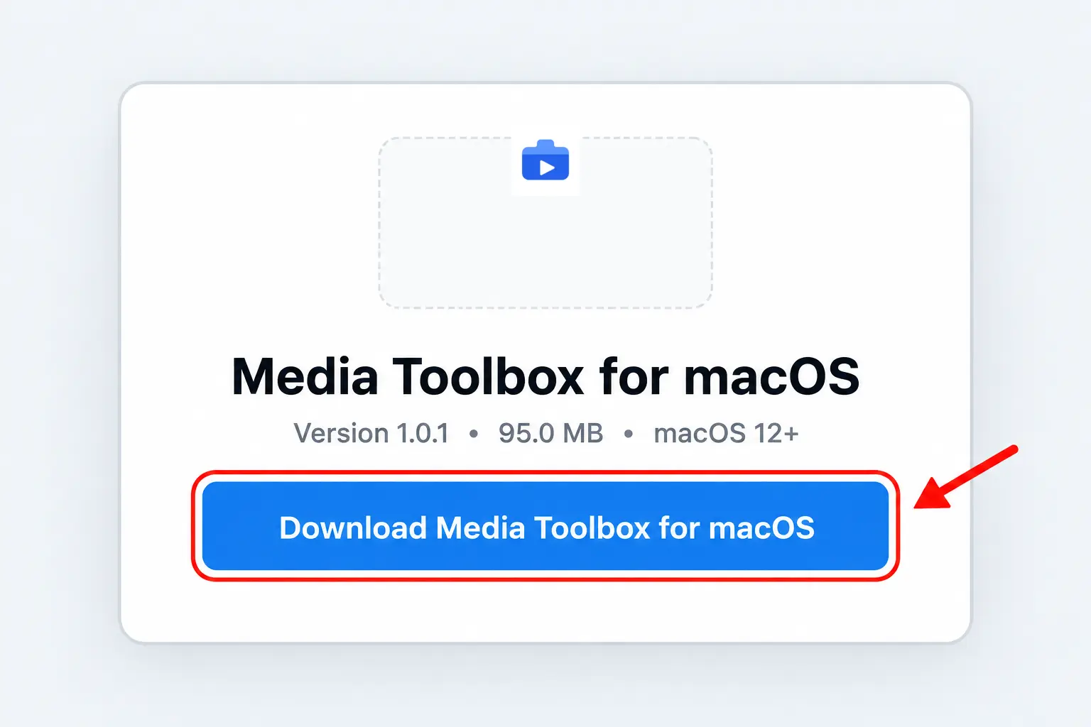 macOS installation step 1 demonstration