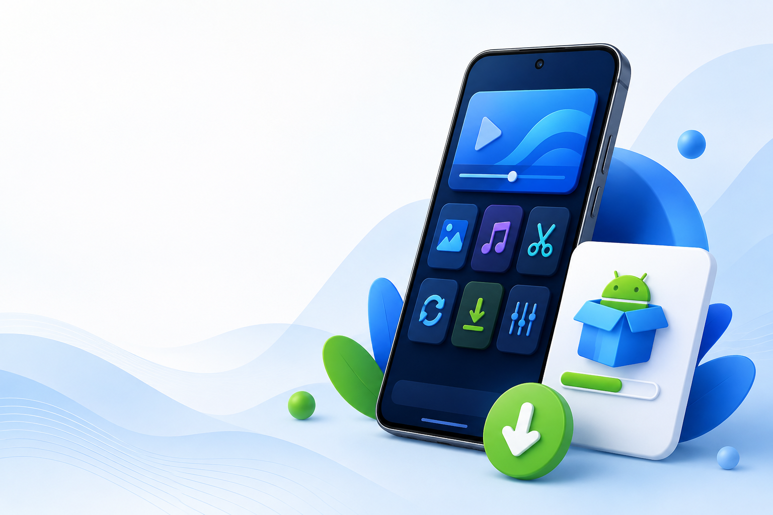 Android Media Toolbox download illustration